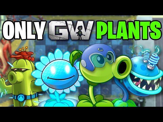 Can You Beat FAR FUTURE With ONLY Garden Warfare Plants?