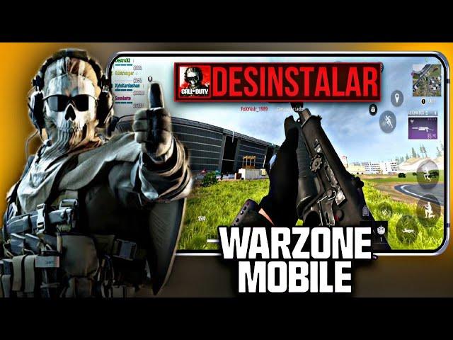 DESINSTALE WARZONE MOBILE y lo ARREGLE PARA OPTIMIZAR en mi MOVIL