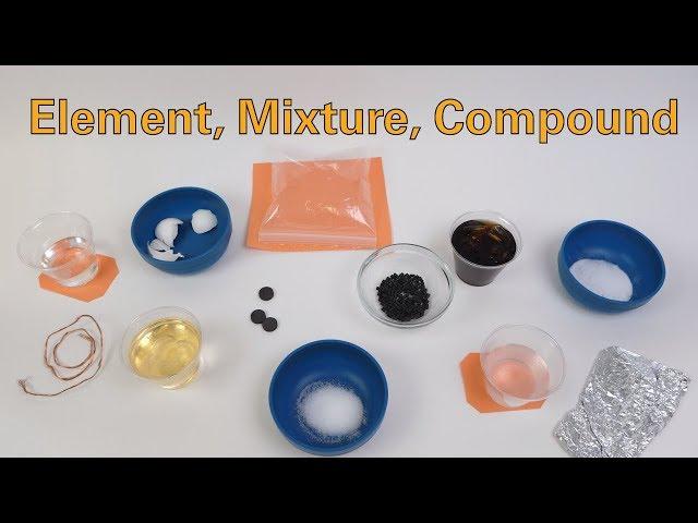 Element, Mixture, Compound