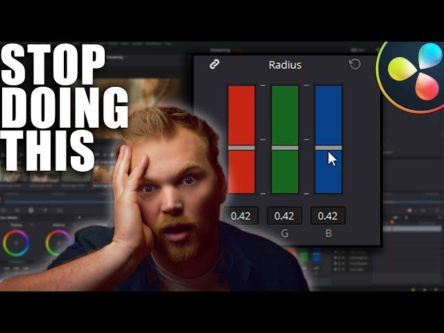 You're Sharpening Video Wrong - Resolve Tutorial