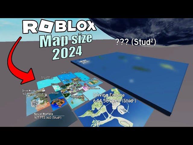 Roblox Map Size Comparison️ (2024)