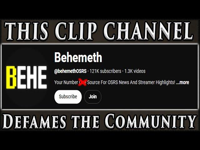 Is The BEHEMOTH Channel in SERIOUS Trouble?