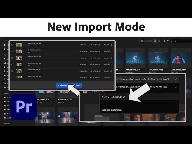 Streamline Video Edits With Premiere Pro’s New Import Mode! | Premiere Pro Tutorial | Adobe Video