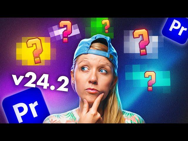 What is new in Premiere Pro? (v24.2) 6 New Features!