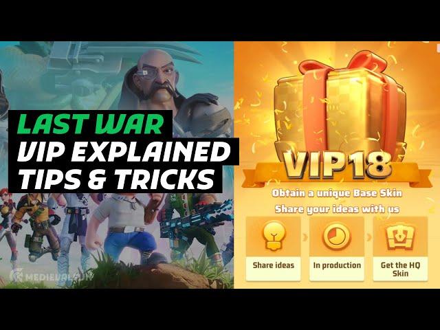 Last War VIP Explained: Faster Growth, Stronger Base!