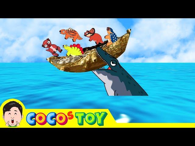 20min｜Can dinosaurs and ichthyosaurs be friends? .etc binge viewingㅣdinosaur cartoonㅣCoCosToy