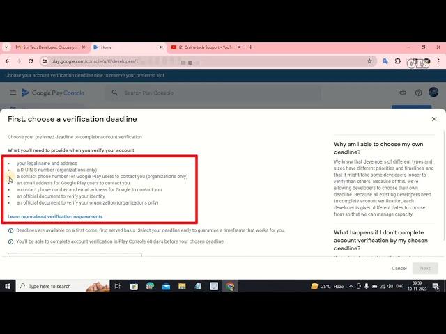 Google Play Account Verification Deadline | How to verify Google play console account. New update