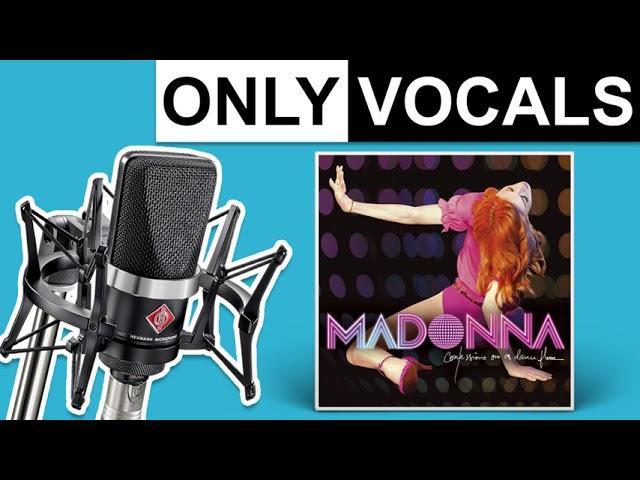 Hung Up - Madonna | Only Vocals (Isolated Acapella)