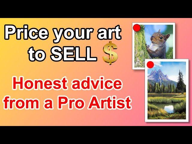 How to Price You Artwork To Sell - EVERYTHING You NEED to Know ! ALL my Top Tips!