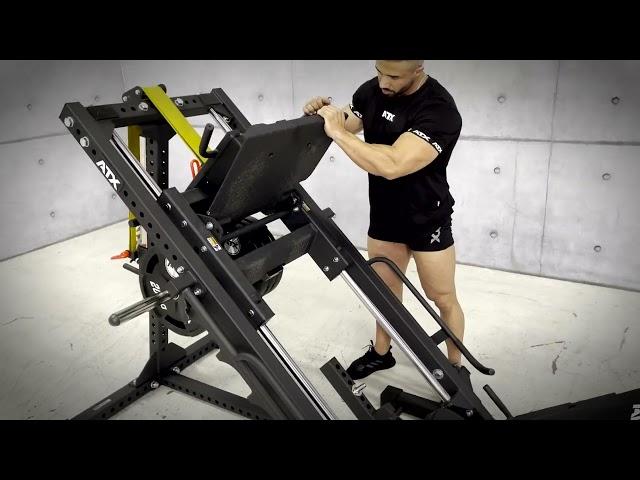 ATX® Leg Press/Hack Squat 4in1 Combo