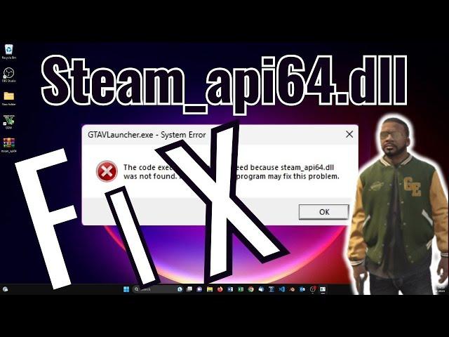 steam_api64.dll not found | GTA V Error Solved #3 | Latest 2023