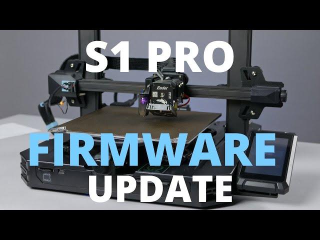 How to Update the Firmware on Your Ender 3 S1 Pro: A Step-by-Step Guide