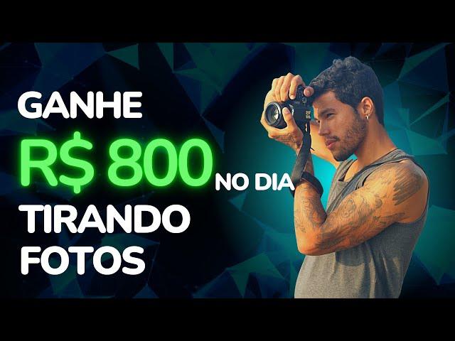 Como ganhar R$800 em UM DIA Tirando Fotos! Ganhe Dinheiro Vendendo Fotos (Ganhar Dinheiro Viajando )