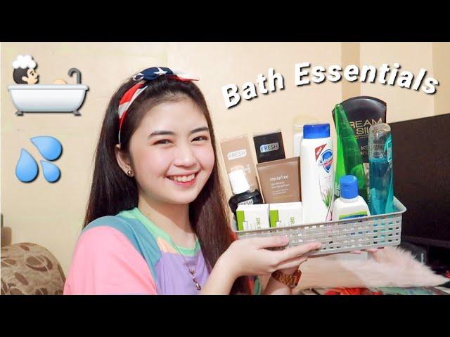 MY BATH ESSENTIALS 2020! (whitening soap + giveaway) | Camille Romero