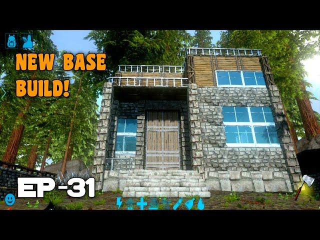 Ark Mobile New House/Base Build | Redwood Hardcore-Brutal (Ep - 31)