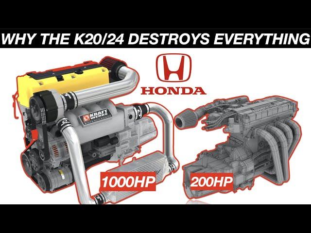 Why Honda K20/K24 Engines Make Too Much Power| Explained Ep.7