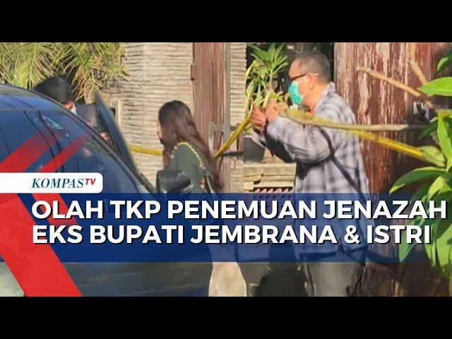 Olah TKP dan Autopsi Jenazah Eks Bupati Jembrana dan Istri yang Ditemukan di Rumah