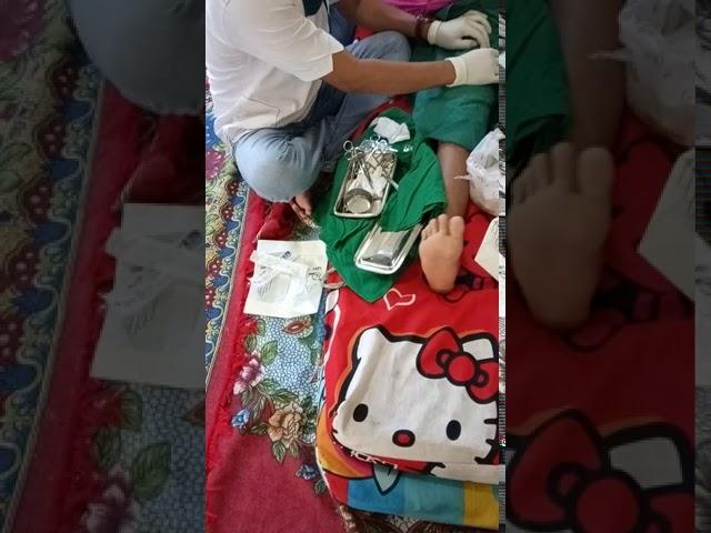 Kelar juga anak bujangan sunat