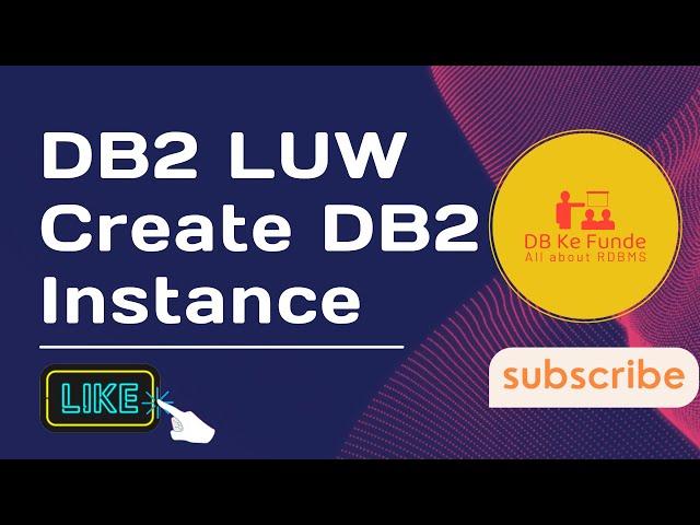 How to Set Up a DB2 Instance: Beginner's Tutorial | #db2 #db2kill