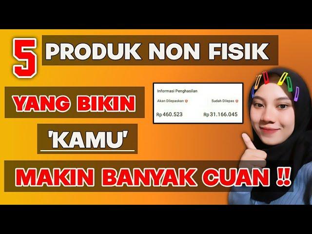 REKOMENDASI PRODUK SHOPEE NON FISIK YANG BIKIN KAMU MAKIN CUAN BANYAK