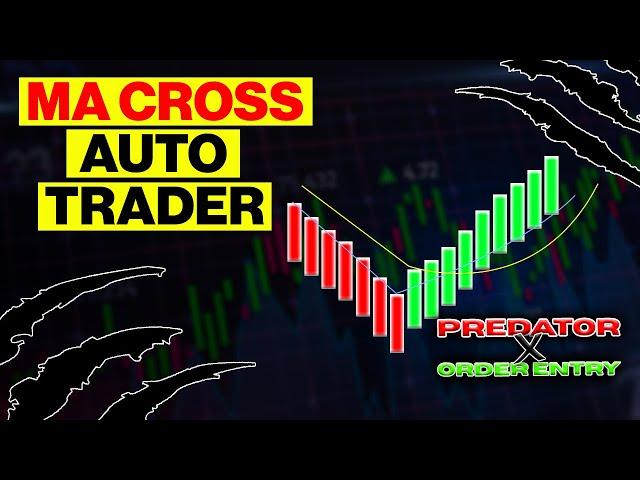 Moving Average Crossover Trading Bot | NinjaTrader | Predator X Order Entry