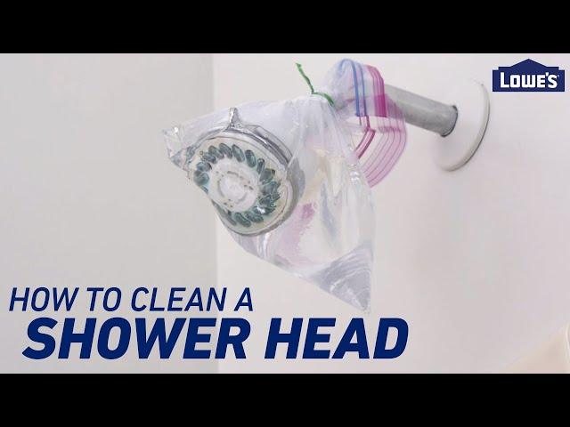 How To Clean a Shower Head and Shower Drain