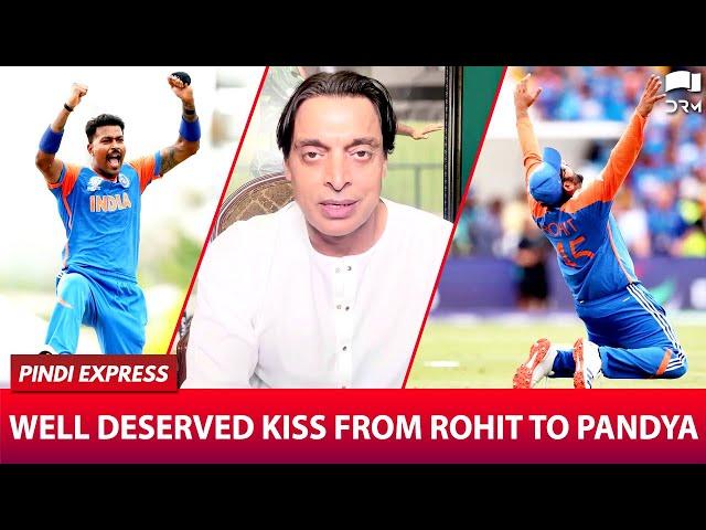 Well Deserved Kiss From Rohit to Pandya | #T20WorldCup | #SAvIND | Shoaib Akhtar