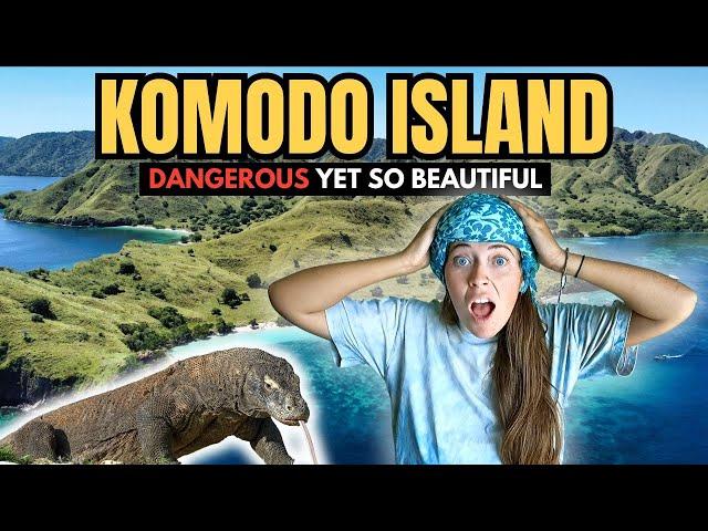 KOMODO ISLAND Indonesia - The MOST BEAUTIFUL Island in the WORLD  (Pink Beach, Padar Island)