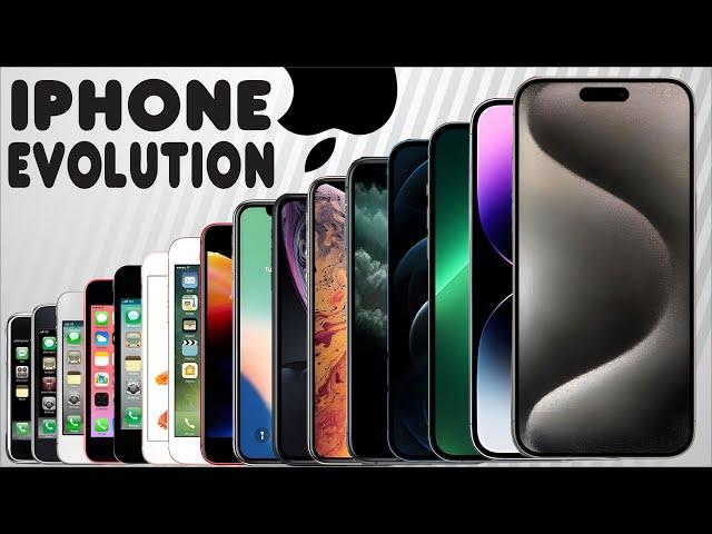 Evolution of iPhone 2007 to 2023 - 1 to 15 Pro Max (4k60fps)