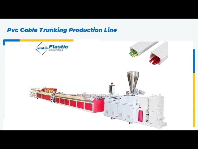 Pvc Cable Trunking Production Line