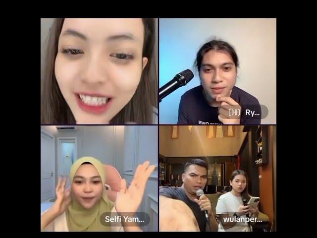 Live bareng Putri Isnari Randa Selfi Adibal dan Wulan