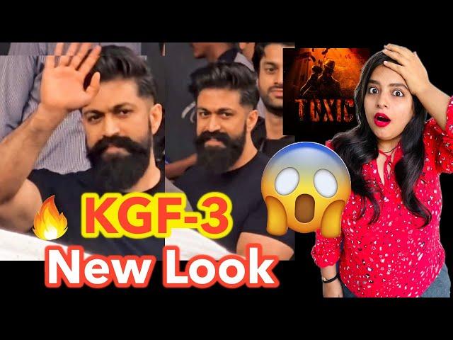 KGF 3 Yash New Look Leaked - Toxic Movie | Deeksha Sharma