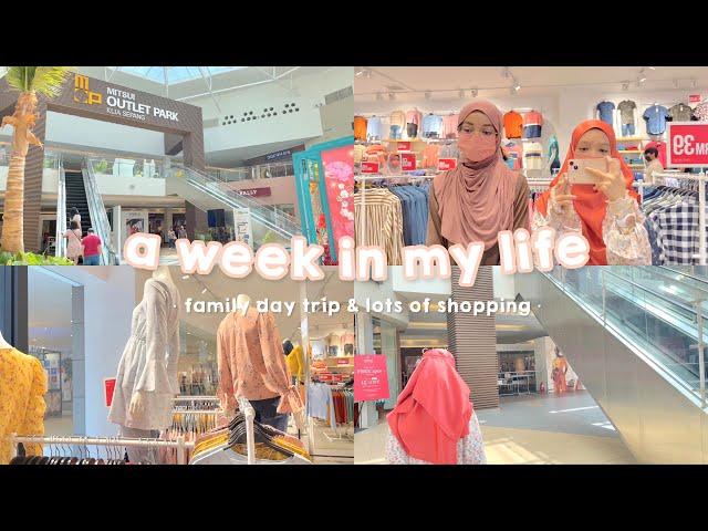 a week in my life 02 : family day trip & shopping vlog  ( aesthetic vlog )