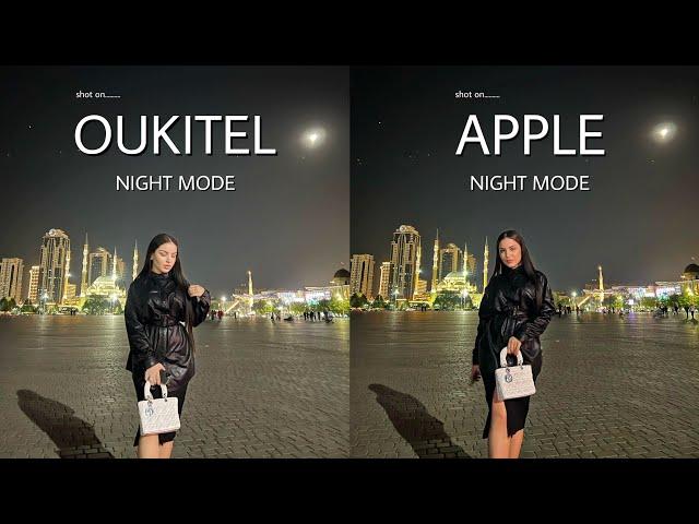 The New OUKITEL WP19 Pro VS iPhone 15 | NIGHT MODE | Camera Test