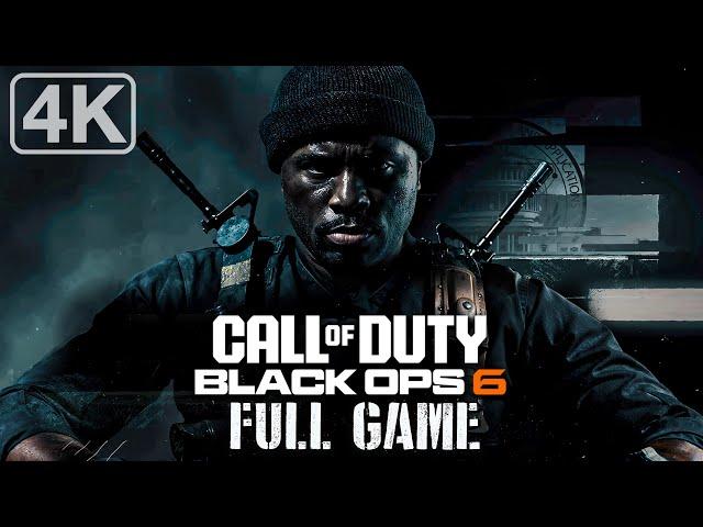 Call of Duty Black Ops 6｜Full Game Playthrough｜PC 4K