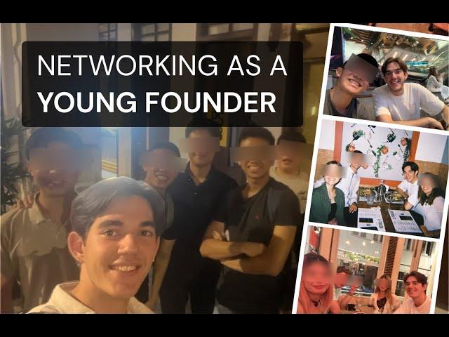 Networking tips as a founder, starting from scratch