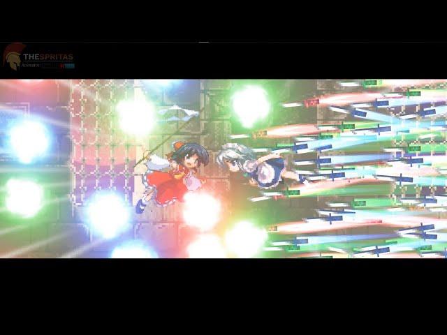 [Animation] Reimu Hakurei Vs Sakuya Izayoi (Touhou 6 EOSD’s 20th Anniversary) | DavidX123