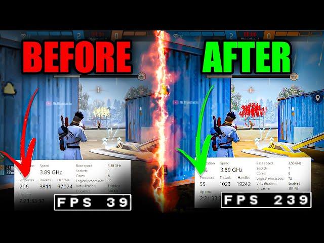 Windows 10 & 11 Secrets: Free Optimization for Free Fire Revealed! Bluestacks