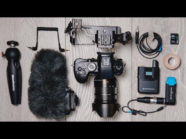 BEST 4K VLOG SETUP - GH5 Dual Mic Rig Review