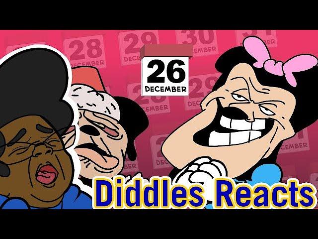 Diddles Reacts | Mokey's Show - Missed Christmas