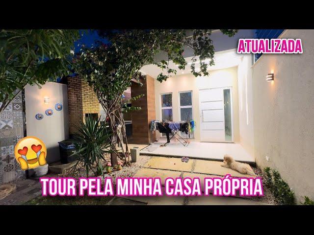 TOUR PELA MINHA CASA PRÓPRIA ATUALIZADA - DEPOIS DA REFORMA!! FICOU LINDA