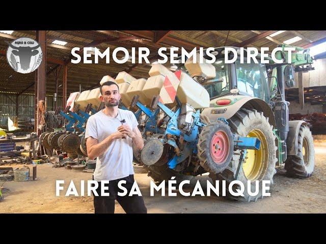 Entretien de mon monograine 8 RANGS (Semoir SEMIS DIRECT)