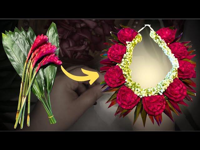 How to make a Tongan Kahoa Lei!