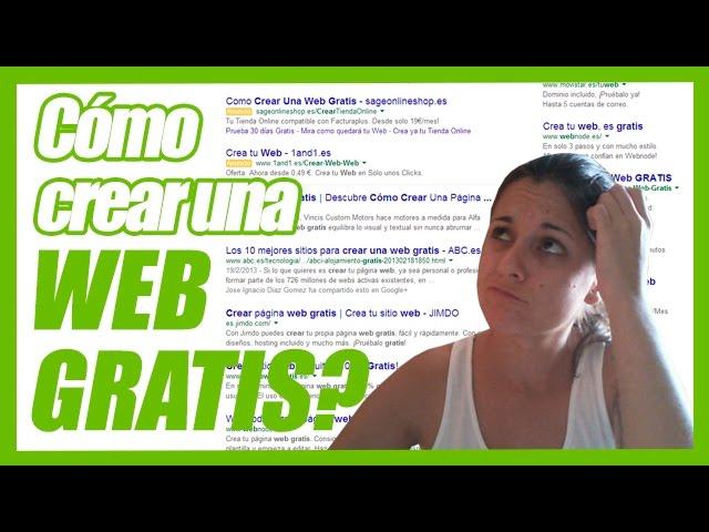 Tutorial - Cómo Crear una Pagina Web Gratis