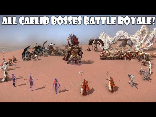 The Super Mega Battle Royale of ALL CAELID BOSSES - Elden Ring