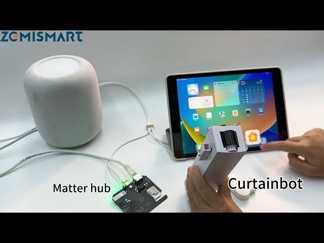 Zemismart Matter Hub Make Tuya Zigbee Devices Work With Homekit Demo!