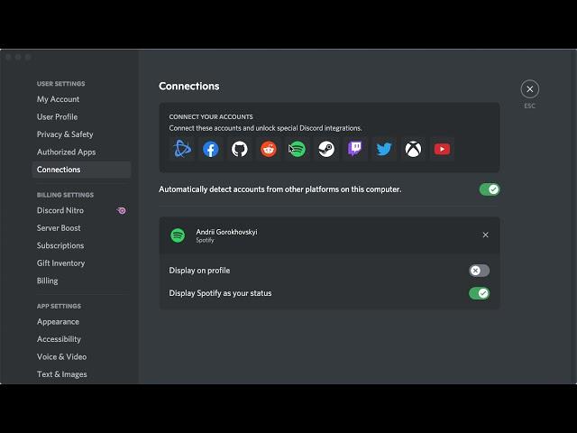 How to add social media accounts to your Discord?