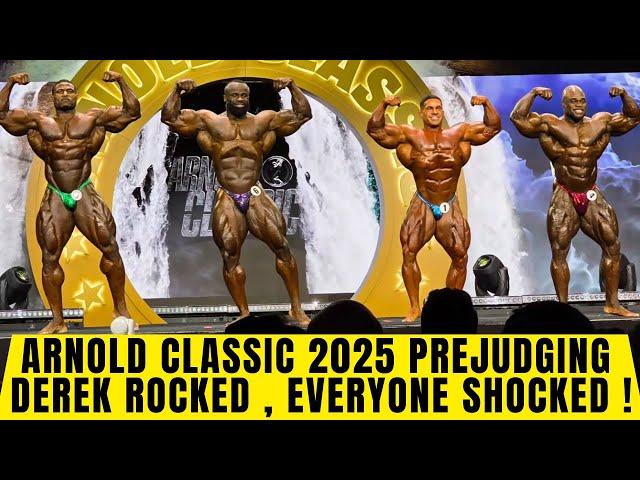 Arnold Classic 2025 prejudging + Its a Dog fight between Samson & Derek