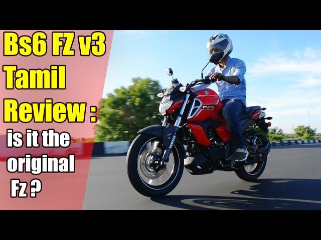 Bs6 Yamaha Fz v3 Tamil Review | Bluetooth Connectx | RevNitro