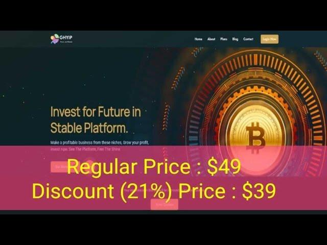 How to Buy Hyip Script Cheapest Price | Genius Hyip Script